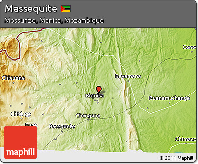 Physical 3D Map of Massequite