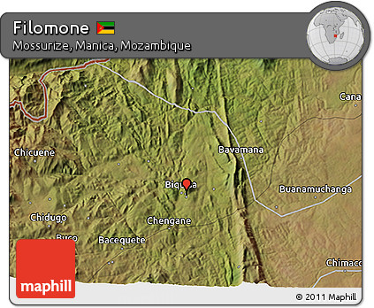 Satellite 3D Map of Filomone