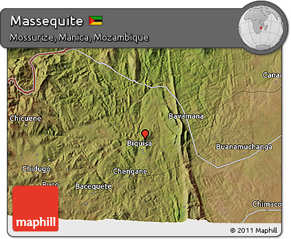 Satellite 3D Map of Massequite
