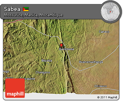 Satellite 3D Map of Sabea