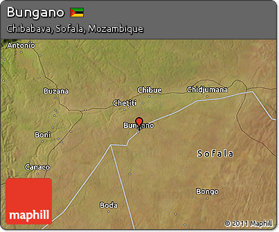 Satellite 3D Map of Bungano