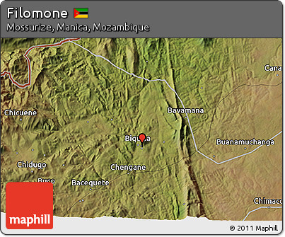 Satellite 3D Map of Filomone