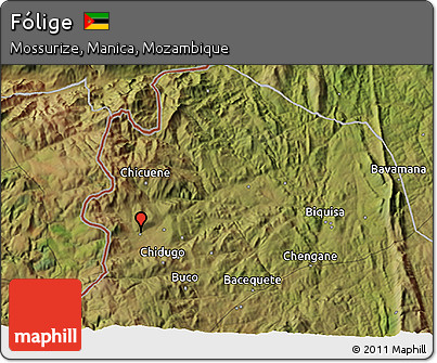 Satellite 3D Map of Fólige