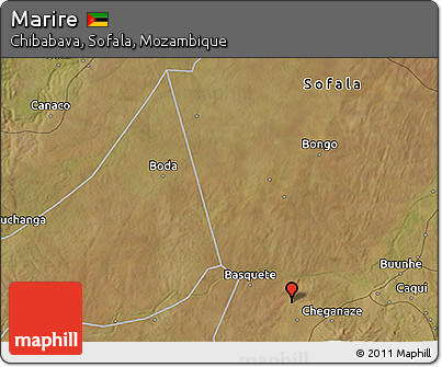 Satellite 3D Map of Marire