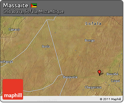 Satellite 3D Map of Massaite
