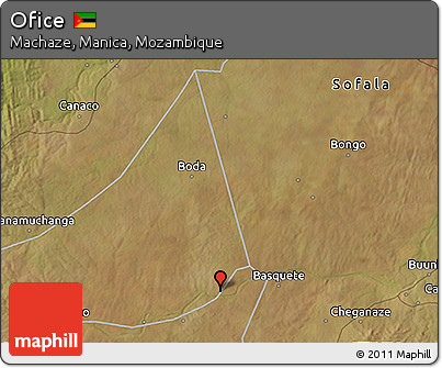 Satellite 3D Map of Ofice