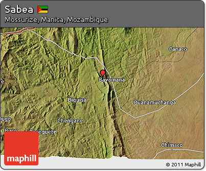 Satellite 3D Map of Sabea