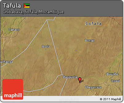 Satellite 3D Map of Tafula