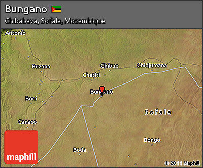Satellite 3D Map of Bungano