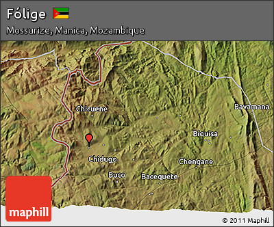 Satellite 3D Map of Fólige