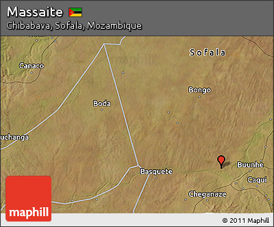 Satellite 3D Map of Massaite