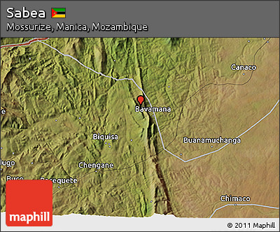 Satellite 3D Map of Sabea