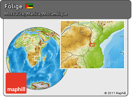 Physical Location Map of Fólige