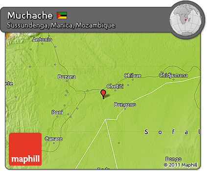 Physical Map of Muchache