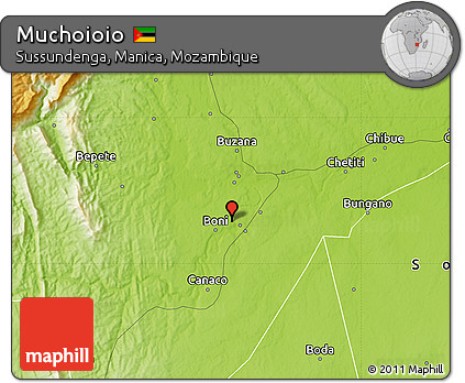 Physical Map of Muchoioio