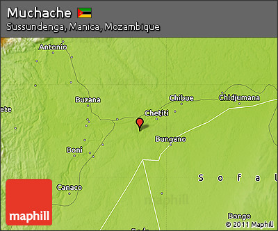 Physical Map of Muchache