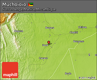 Physical Map of Muchoioio