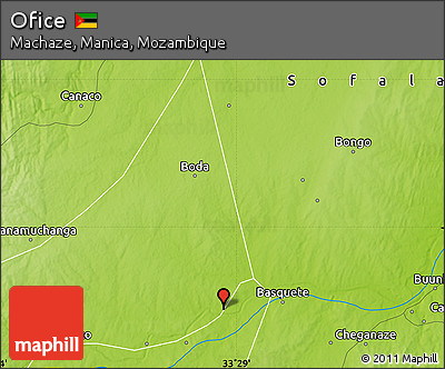 Physical Map of Ofice