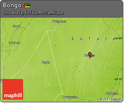 Physical Map of Bongo