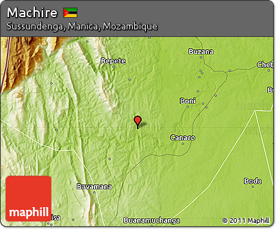Physical Map of Machire