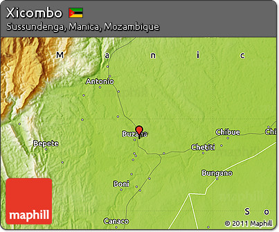 Physical Map of Xicombo