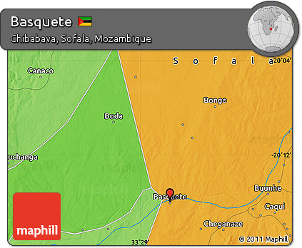 Political Map of Basquete