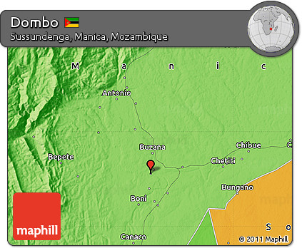 Political Map of Dombo