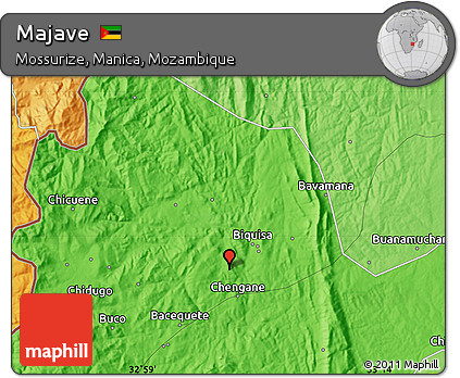 Political Map of Majave