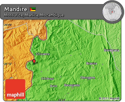 Political Map of Mandire