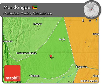 Political Map of Mandongue