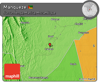Political Map of Manqueze