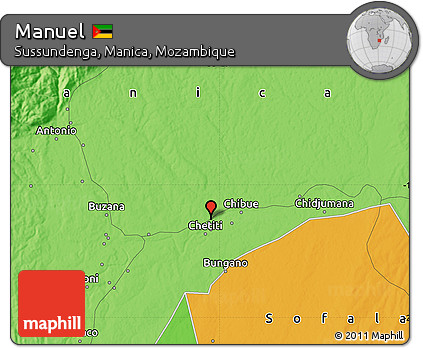 Political Map of Manuel