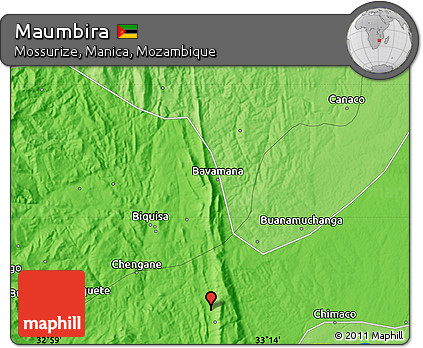 Political Map of Maumbira