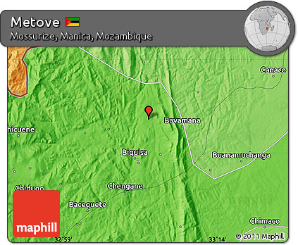 Political Map of Metove