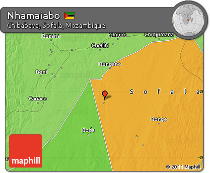 Political Map of Nhamaiabo