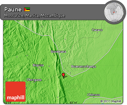 Political Map of Paune
