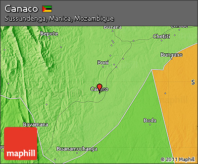 Political Map of Canaco
