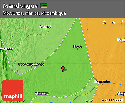 Political Map of Mandongue