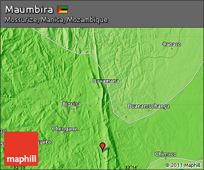 Political Map of Maumbira