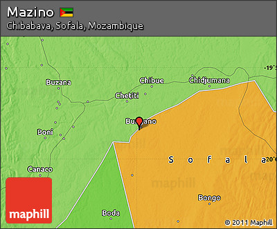 Political Map of Mazino