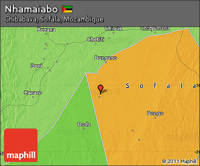 Political Map of Nhamaiabo