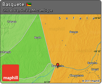 Political Map of Basquete