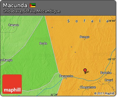 Political Map of Macunda