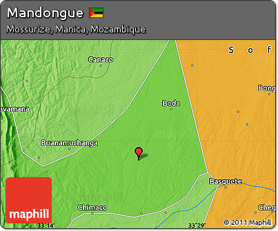 Political Map of Mandongue
