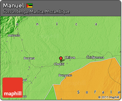 Political Map of Manuel