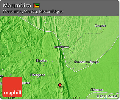 Political Map of Maumbira