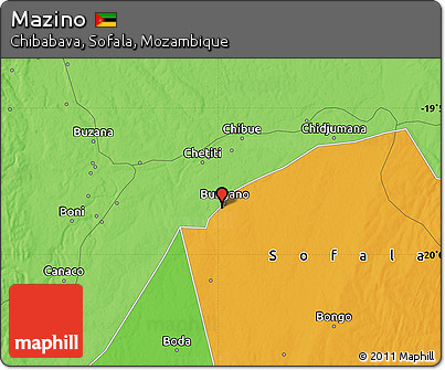 Political Map of Mazino
