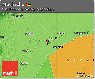 Political Map of Muchache