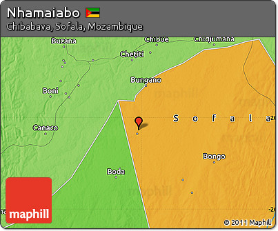Political Map of Nhamaiabo