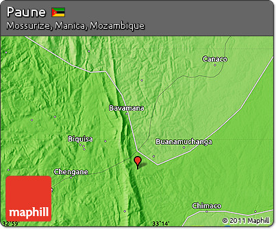 Political Map of Paune